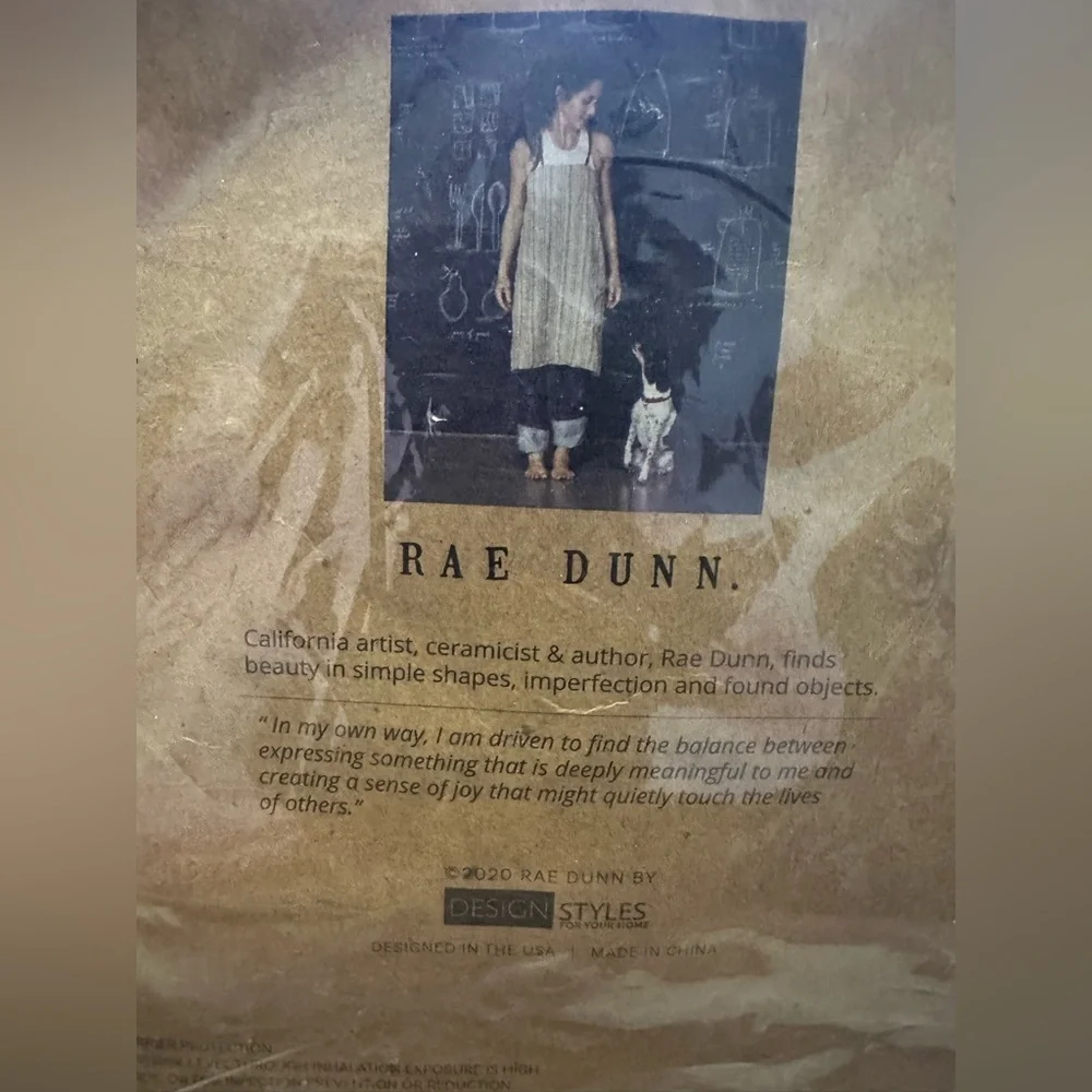 RAE DUNN Mom & Dad Face mask new in packaging - Picture 5 of 6